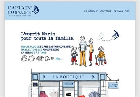 captain corsaire website.